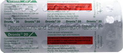 Dronis 20 Strip Of 24 Tablets