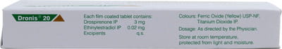 Dronis 20 Strip Of 24 Tablets