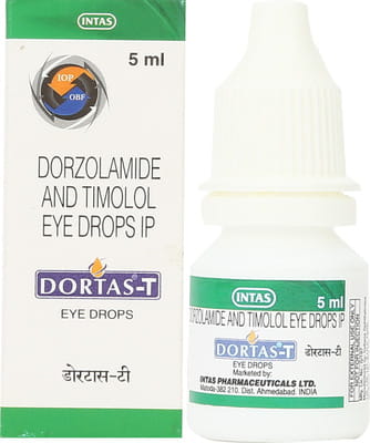 Dortas T Bottle Of 5ml Eye Drops