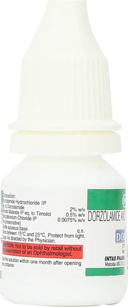 Dortas T Bottle Of 5ml Eye Drops