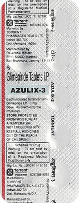 Azulix 3mg Strip Of 10 Tablets