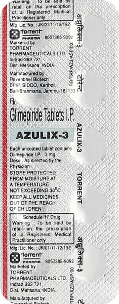 Azulix 3mg Strip Of 10 Tablets
