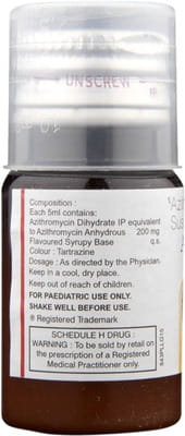 Azivent 200mg Rediuse Bottle Of 15ml Suspension