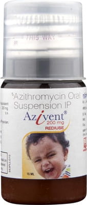 Azivent 200mg Rediuse Bottle Of 15ml Suspension