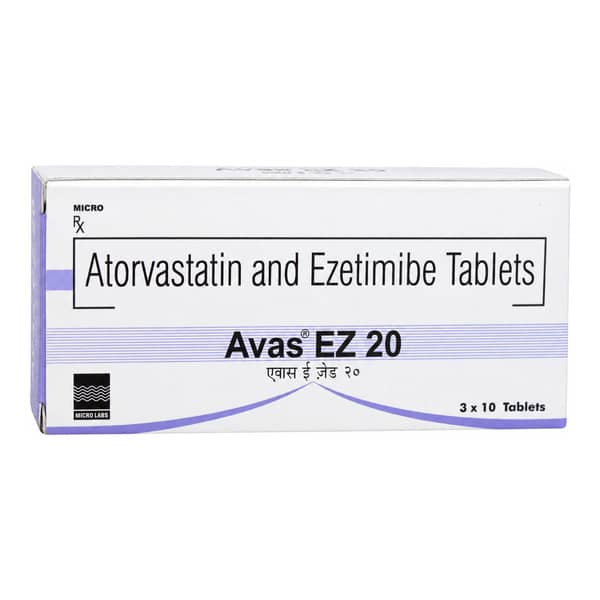 Avas Ez 20Mg Strip Of 10 Tablets
