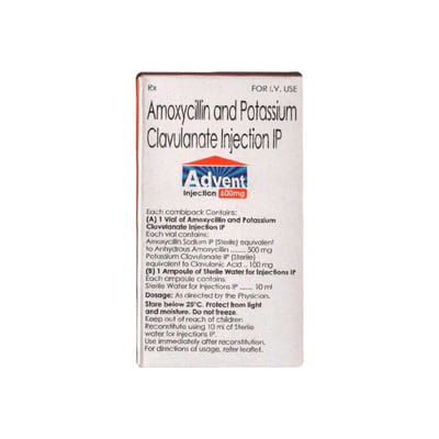 Advent 600mg Dry Vial Of 1 Powder For Injection
