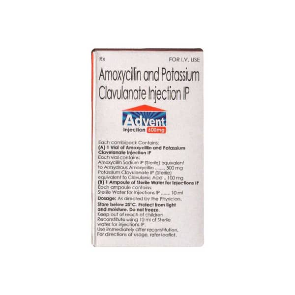 Advent 600mg Dry Vial Of 1 Powder For Injection