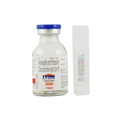 Advent 600mg Dry Vial Of 1 Powder For Injection