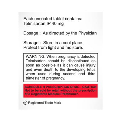 Telong 40mg Strip Of 10 Tablets