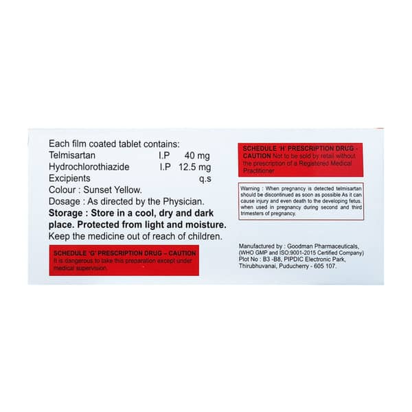 Telong H Strip Of 10 Tablets