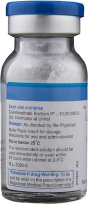 Xylistin 1miu Dry Vial Of 1 Powder For Injection