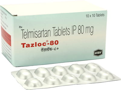Tazloc 80mg Strip Of 10 Tablets