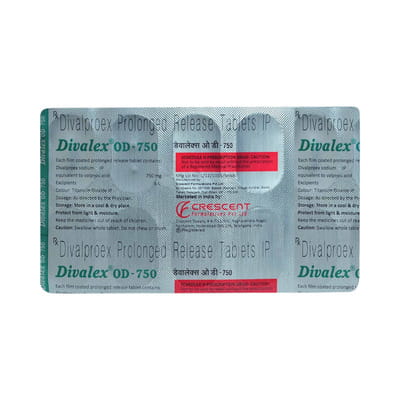 Divalex Od 750mg Strip Of 10 Tablets