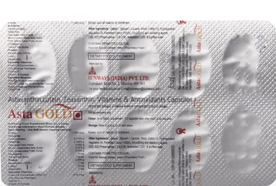 Astagold Strip Of 10 Capsules