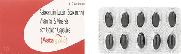 Astagold Strip Of 10 Capsules