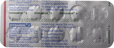 Donamem 5mg Strip Of 10 Tablets