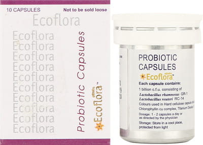 Ecoflora Bottle Of 10 Capsules