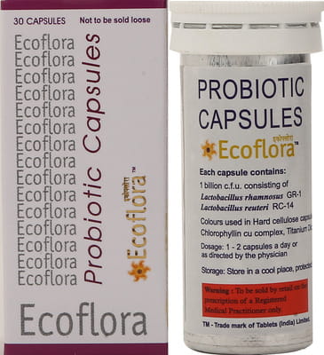 Ecoflora Bottle Of 30 Capsules