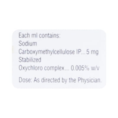 Eco Tears 0.5% Bottle Of 10ml Eye Drops