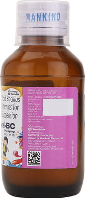 Flora Bc Bottle Of 60ml Dry Syrup