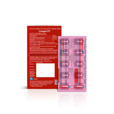Livogen Xt Strip Of 10 Tablets