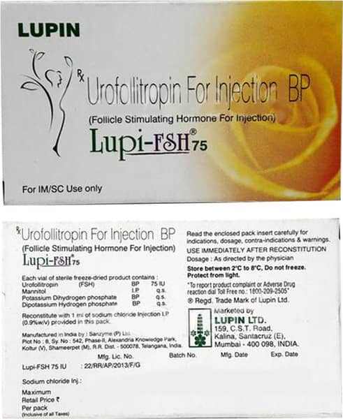 LUPI-FSH 75 POWDER FOR INJECTION