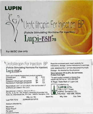Lupi Fsh 75mg Dry Vial Of 1 Powder For Injection