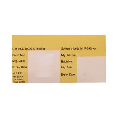 Lupi Hcg 10000 Iu Dry Vial Of 1 Powder For Injection