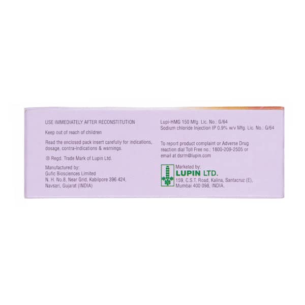 Lupi Hmg 150Iu Dry Vial Of 1 Powder For Injection