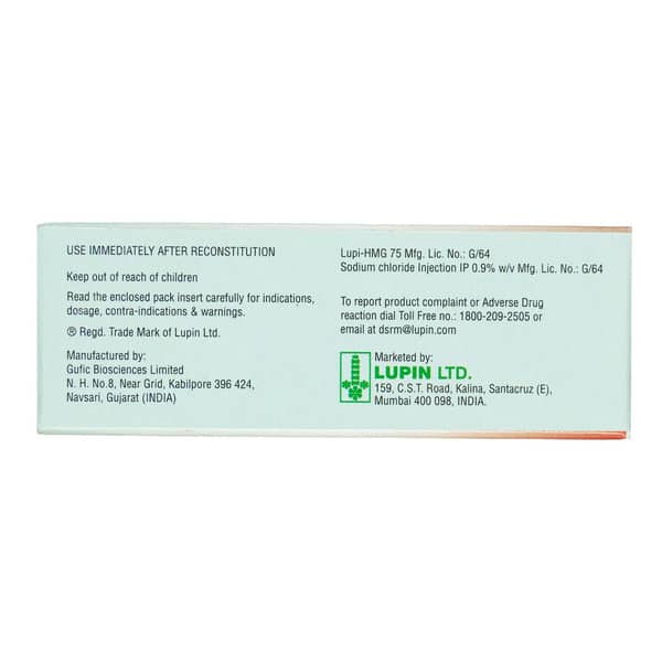 Lupi Hmg 75Iu Dry Vial Of 1 Powder For Injection