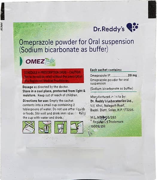 ओमेज़ इन्स्टा ओरल पाउडर | मिंट फ्लेवर