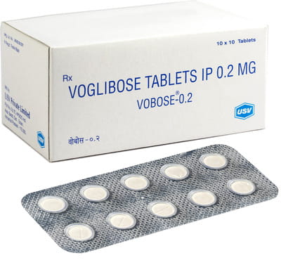 Vobose 0.2mg Strip Of 10 Tablets