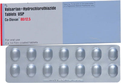 Co Diovan 80/12.5mg Strip Of 14 Tablets