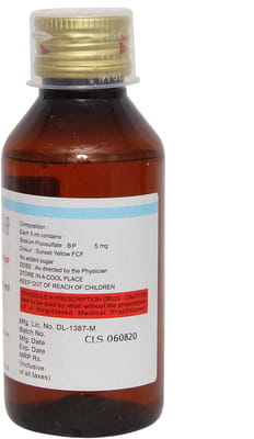 Colax Bottle Of 100ml Syrup