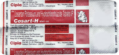 Cosart H Strip Of 10 Tablets