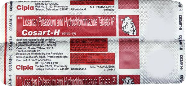 Cosart H Strip Of 10 Tablets