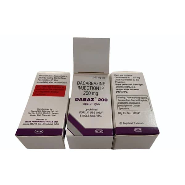 Dabaz 200Mg Dry Vial Of 1 Powder For Injection
