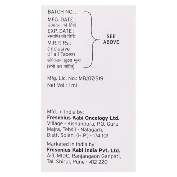 Daxotel 20mg Injection