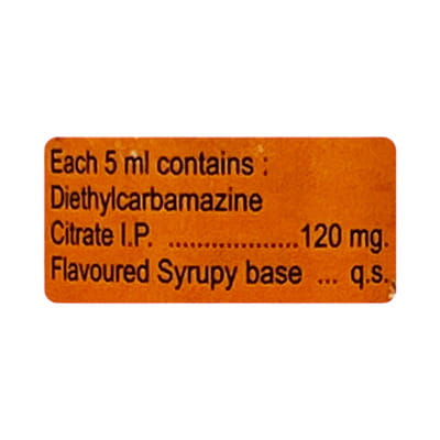 Dicarb Inga Bottle Of 100ml Syrup