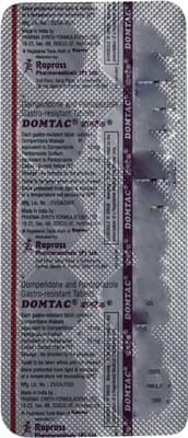 Domtac Strip Of 10 Tablets