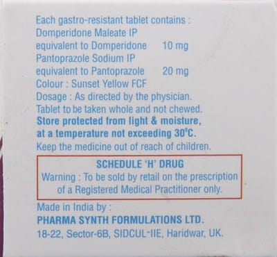Domtac Strip Of 10 Tablets