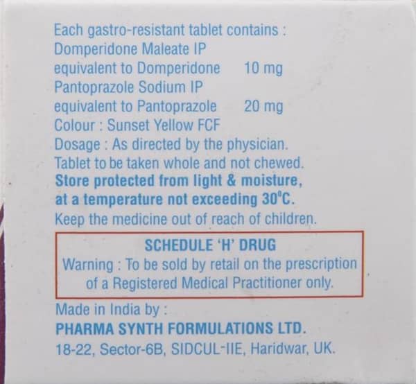 Domtac Strip Of 10 Tablets