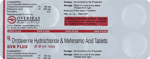 Dvn Plus Strip Of 10 Tablets