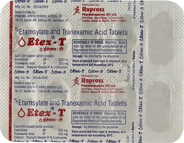 Etex T Strip Of 10 Tablets
