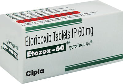 Etozox 60mg Strip Of 10 Tablets