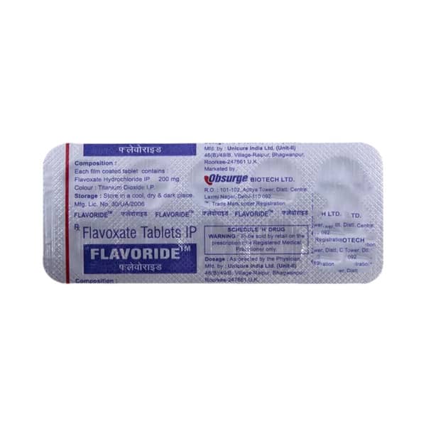Flavoride Strip Of 10 Tablets