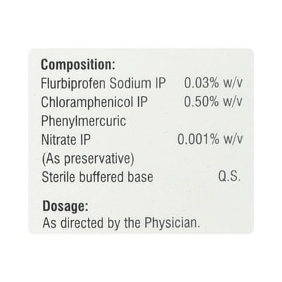 Flubichlor Bottle Of 5ml Eye Drops