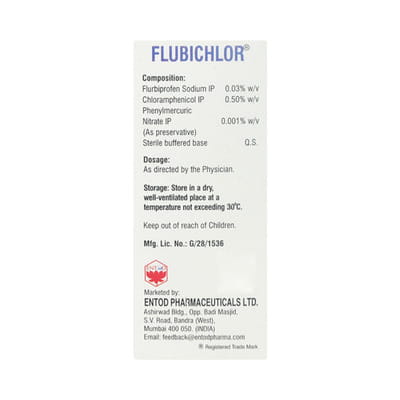Flubichlor Bottle Of 5ml Eye Drops