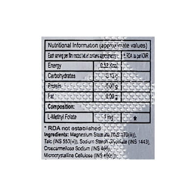 Fol B 5mg Strip Of 10 Tablets