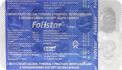 Folistar Strip Of 10 Capsules